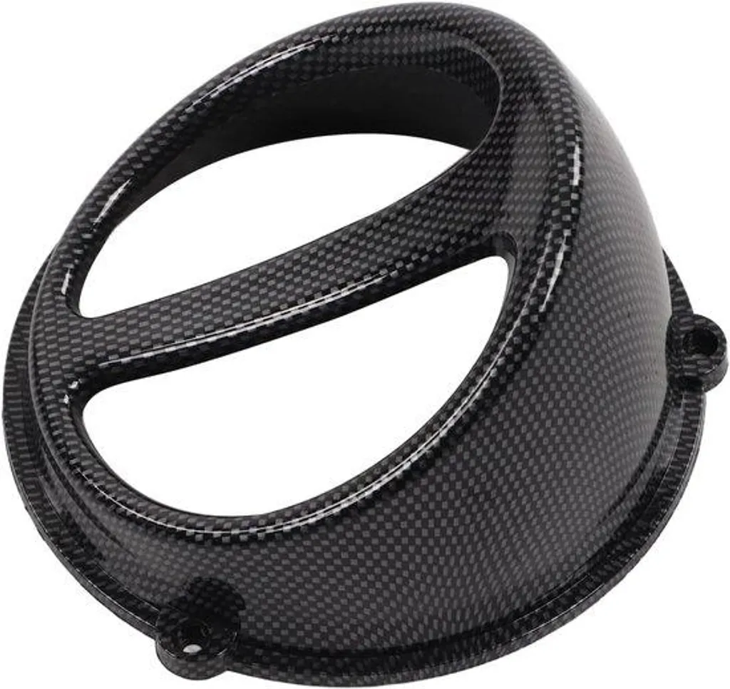 Cache ventilateur moteur de scooter GY6 125 150cc finition carbone