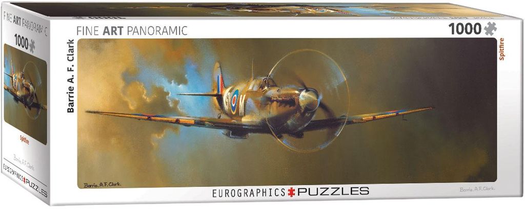Panoramatické puzzle 1000 dílků „Spitfire“ od Barrieho A. Obrázek produktu 