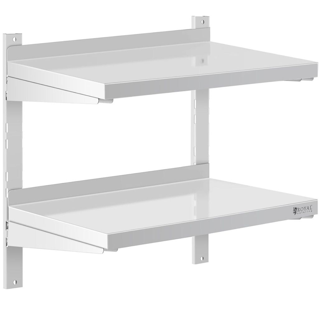 Expondo Royal Catering Wandbord - 2 Ablagen - 40 x 60 cm