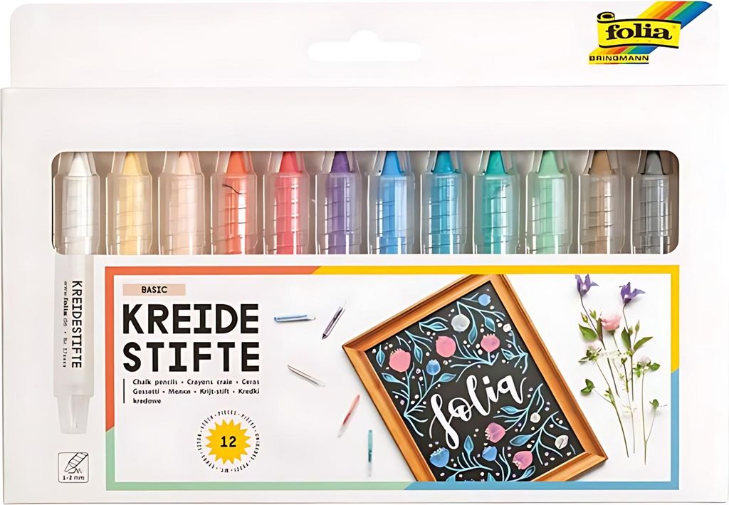 Folia 371209, 12 Stück(e), Mehrfarbig, 12 Farben Produktbild 
