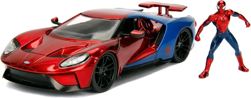 Ford GT 2017 Spider-Man Jada 97898 - Modèle Réduit Die-Cast Haute Fidélité