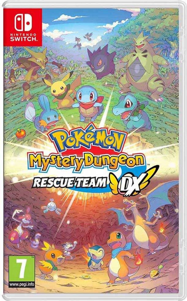 Pokemon   Mystery Dungeon  Switch  UK Rescue Team Produktbild 