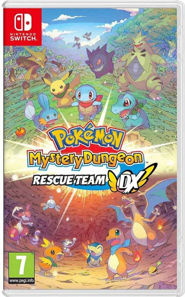 Jeu de Rôle Tactique Donjon Mystère Pokemon Rescue Team DX Nintendo