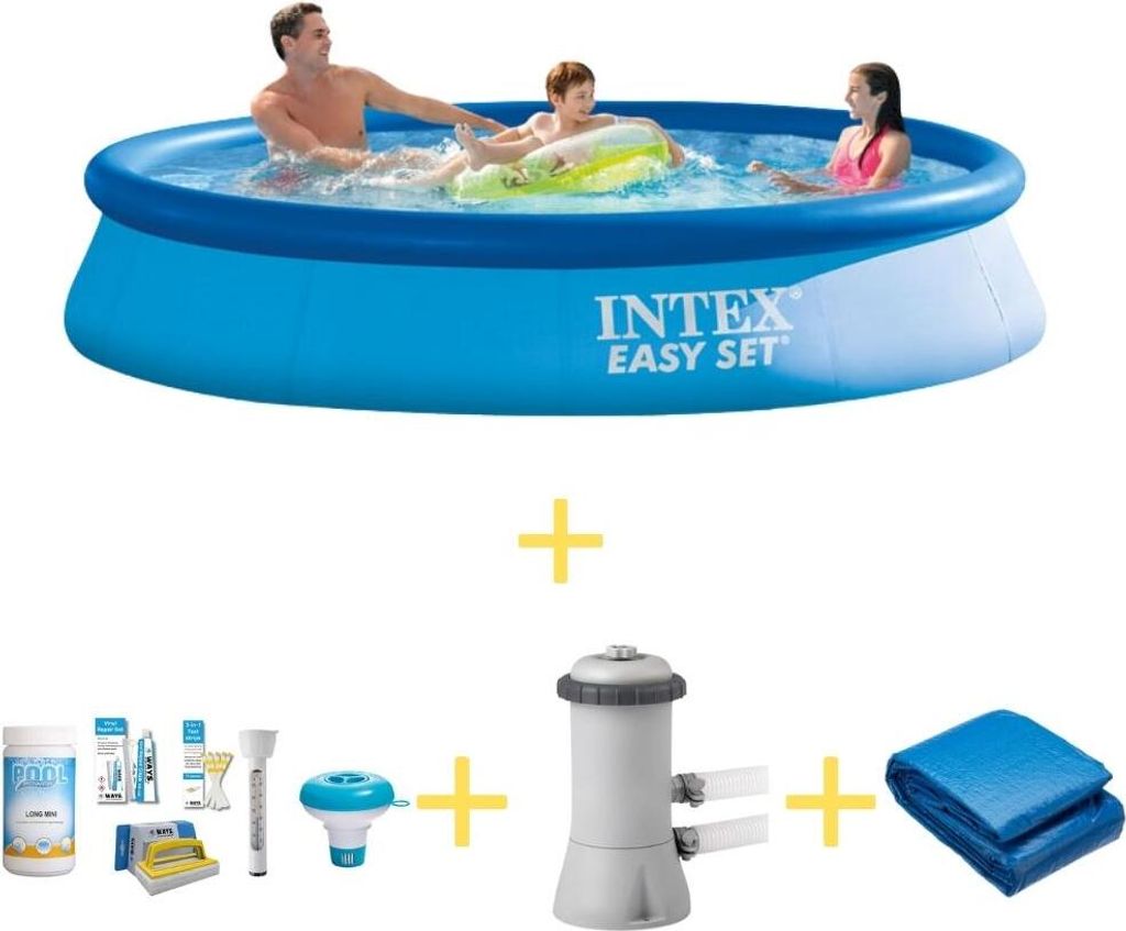 Basen Intex Easy Set - 366 x 76 cm - Zawiera zestaw Zdjęcie produktu 