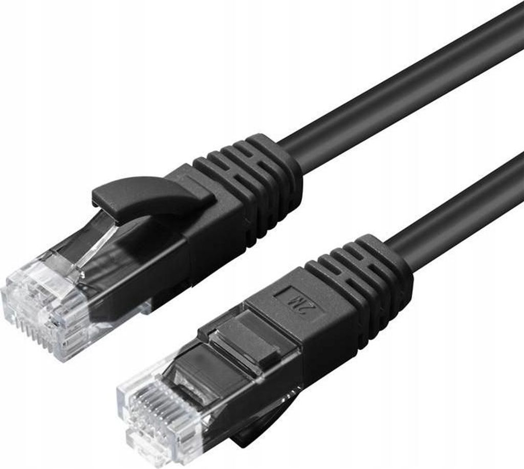MicroConnect U/UTP CAT6 5M Schwarz LSZH