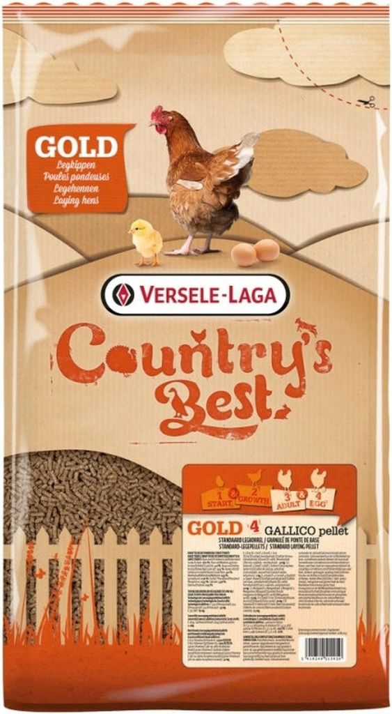 Country's Best GOLD 4 GALLICO Pellet - 5 kg Obrázok produktu 