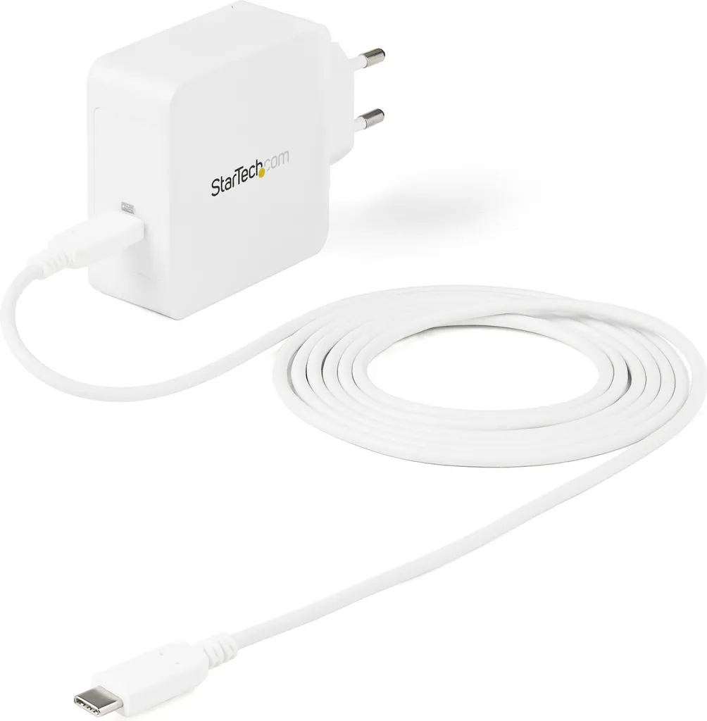 StarTech.com Chargeur USB C 60W PD avec Câble 2m pour Laptop - WCH1CEU