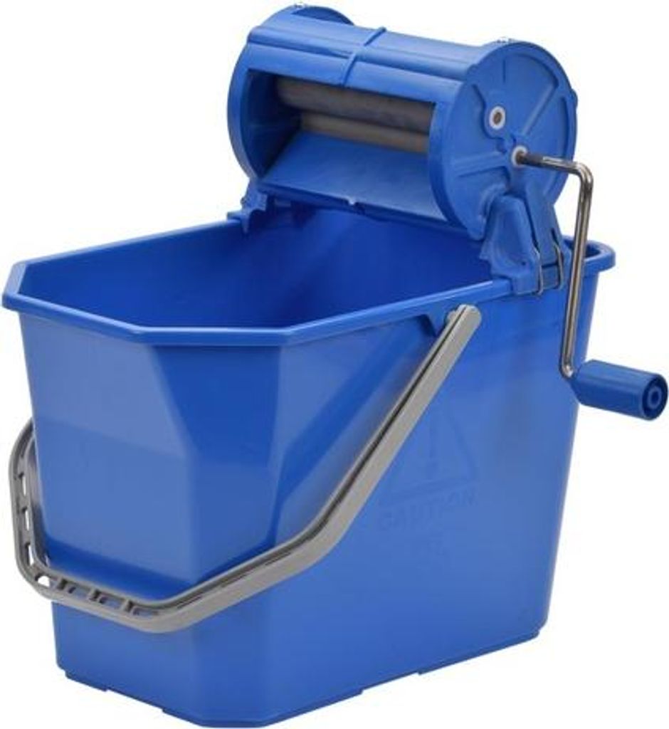 Professioneller Wischeimer mit Wringpresse - 15L - Robuster Produktbild 