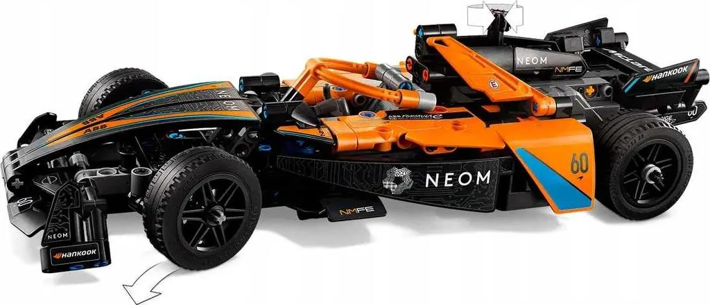 LEGO Technic 42169 McLaren Formula E avec Moteur Rétrofriction et Direction