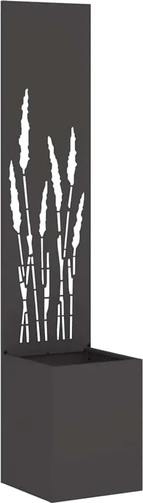 vidaXL Pannello Divisorio Nero 32x150cm - Acciaio che dura una vita
