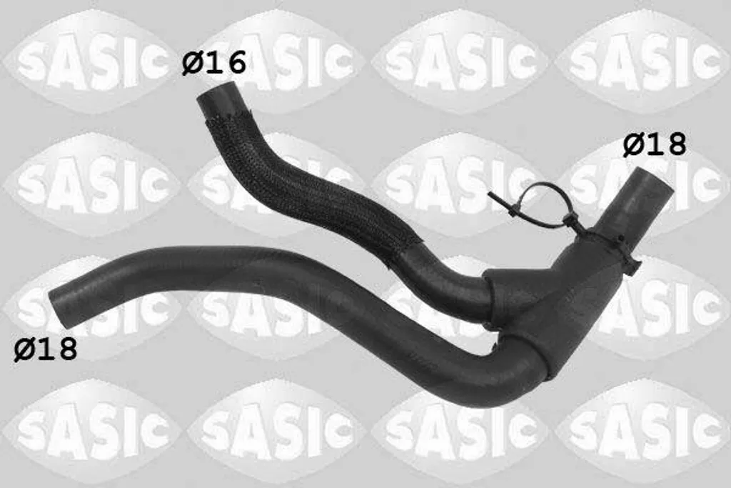 Durite de radiateur moteur compatible Dacia Duster et Renault Captur II