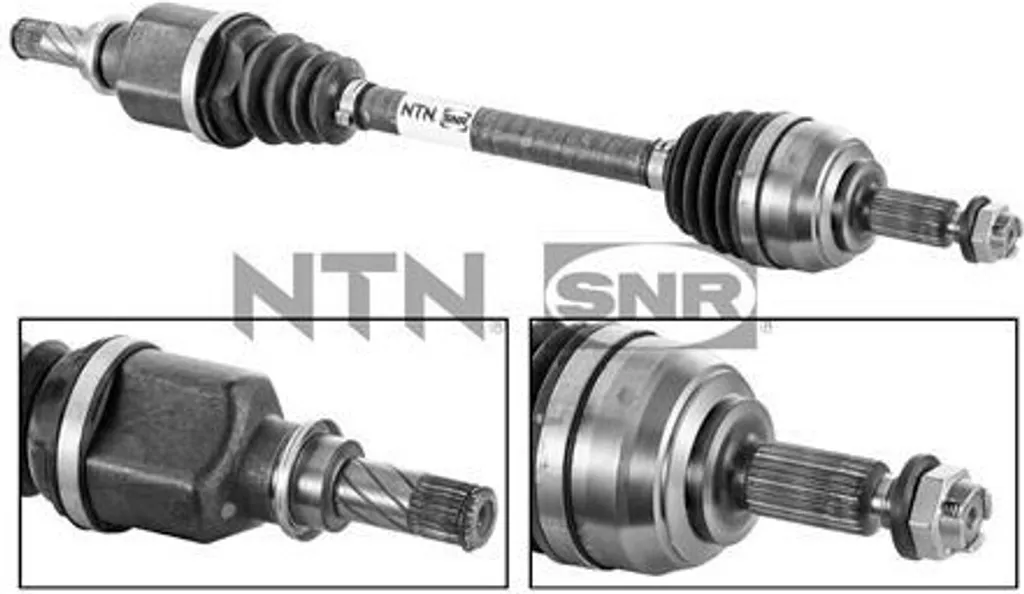 Cardan gauche SNR DK55.141 robuste pour Scenic II - Montage OE 6001548164