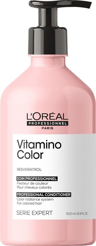 L ́Oréal Professionnel Série Expert Vitamino Color Resveratrol Conditioner Conditioner für Glanz und Schutz des gefärbten Haars 500 ml