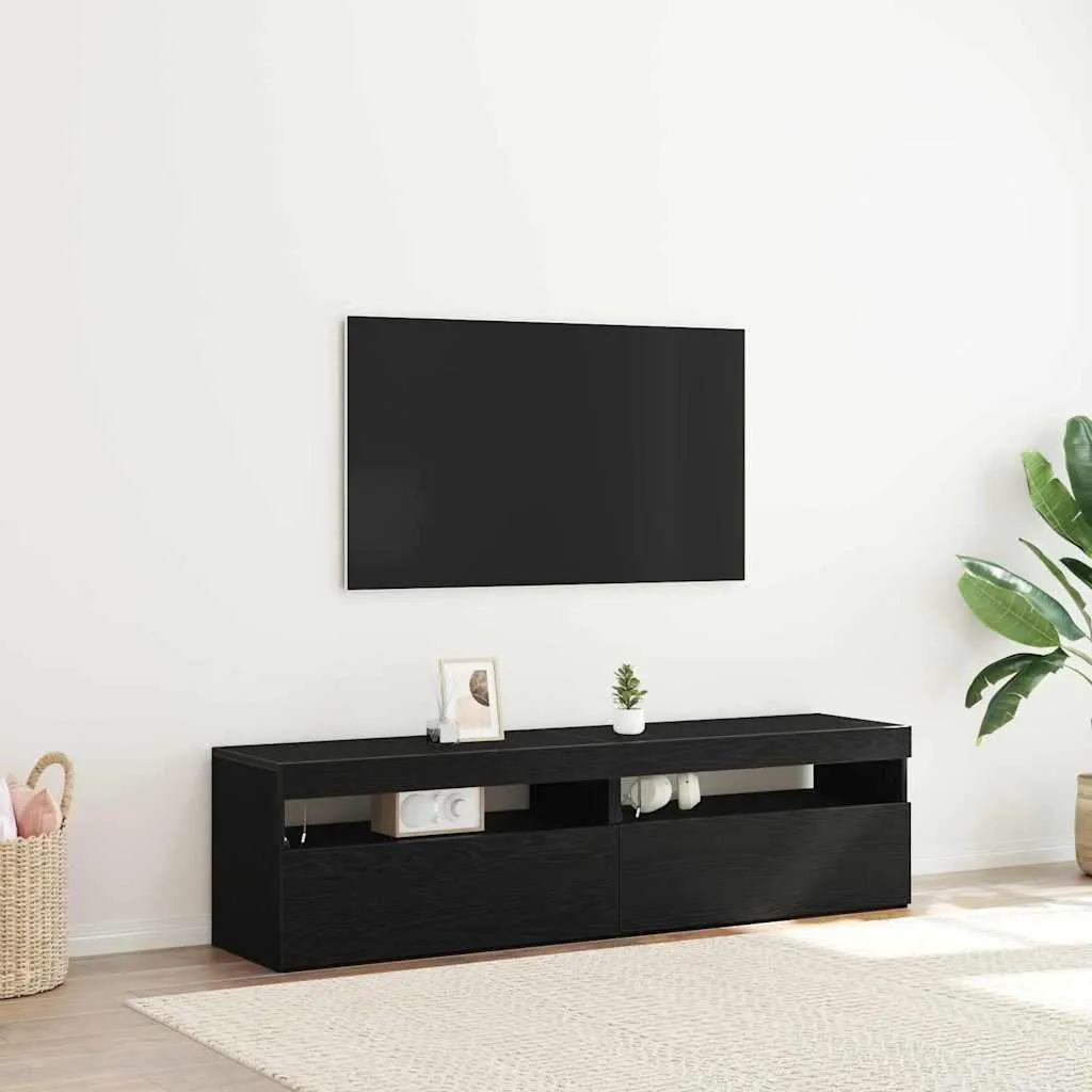 Maison Exclusive Set Mobile TV 2pz | Eleganza Rovere Nero per Te