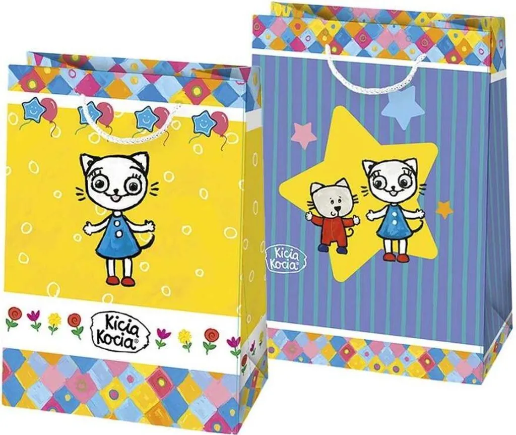 Elegante borsa regalo Kitty Cat 23x32x11 cm - Perfetta per ogni occasione! Un prodotto su licenza che farà la gioia di tutti!