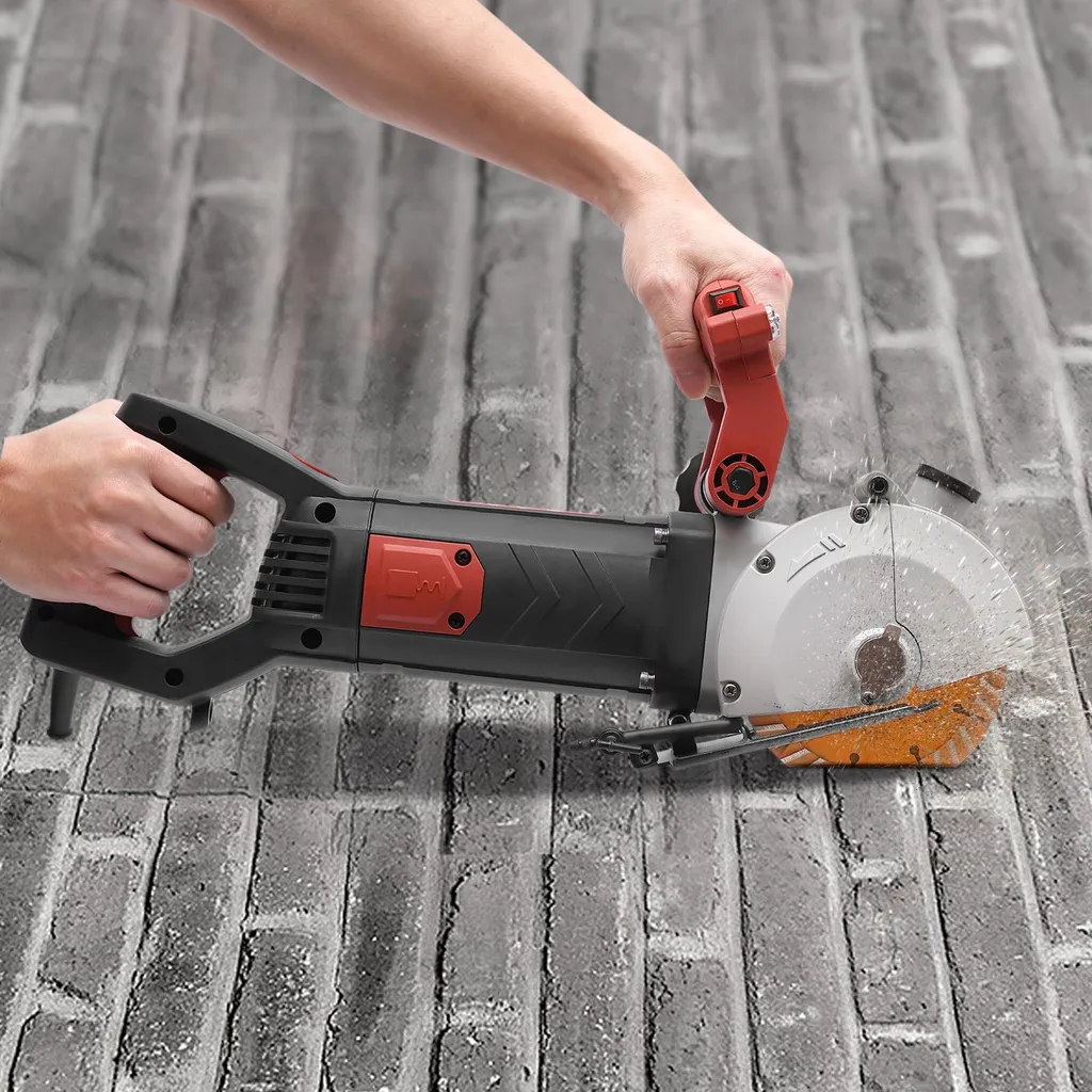 Scie à béton électrique efficace avec profondeur de rainurage variable - 3