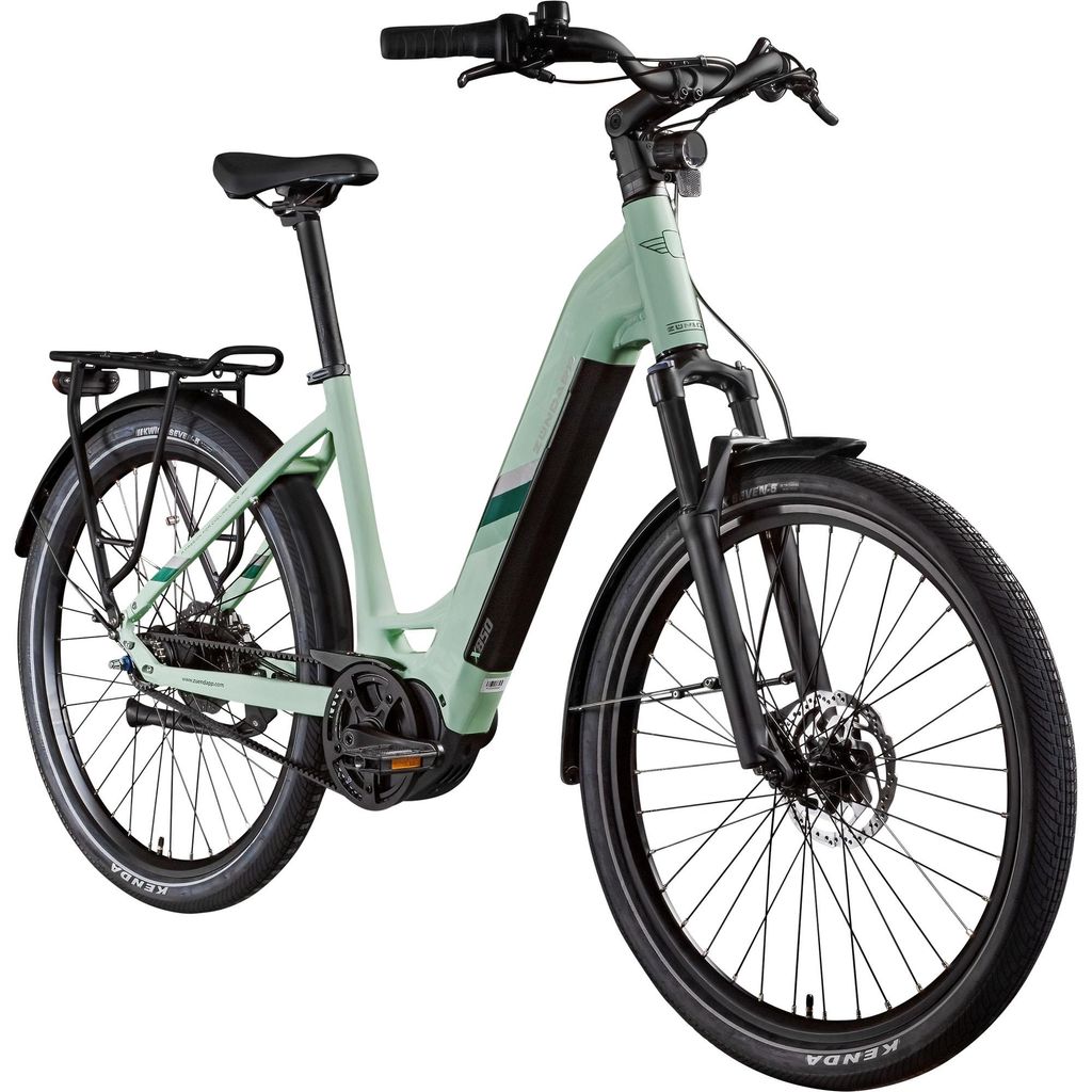 Zündapp X850 Trekking E Bike 28 Zoll pastellgrün