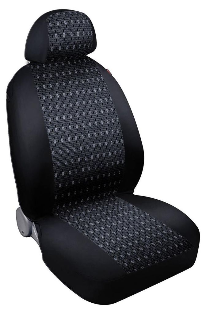 Square, Set koordinierte Bezüge aus Jacquard - Schwarz
