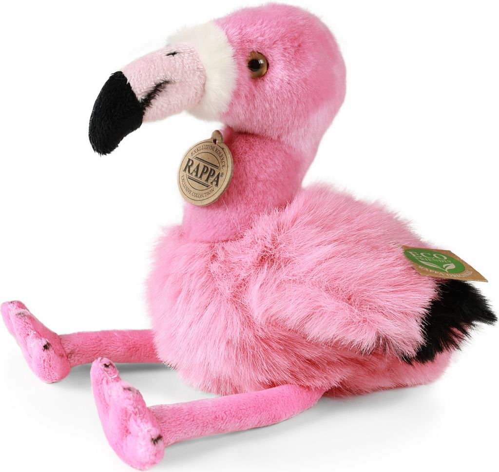 Plüsch-Flamingo 20 cm, umweltfreundlich Produktbild 