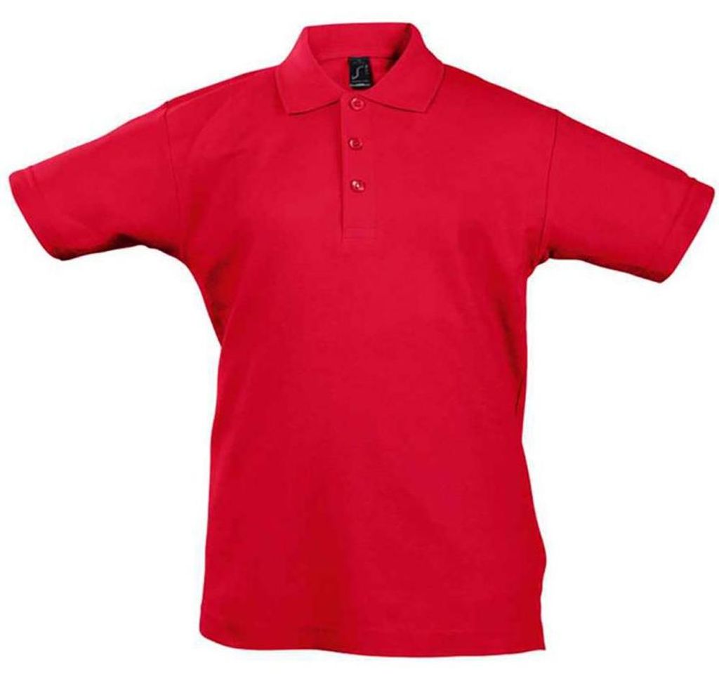 SOLS - "Summer II" Poloshirt für Kinder LT3006 (116) (Rot)