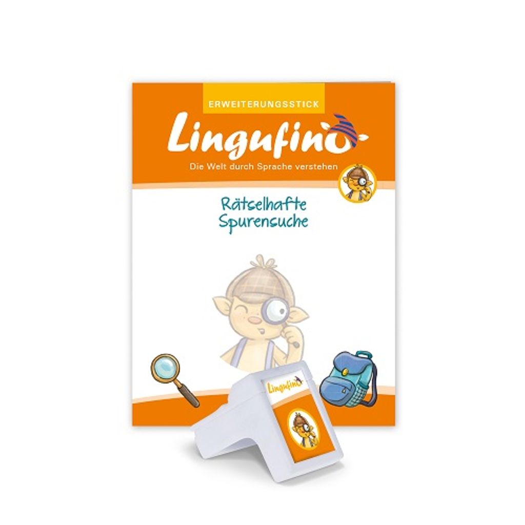 Lingufino Erweiterungsset - Rätselhafte Spurensuche