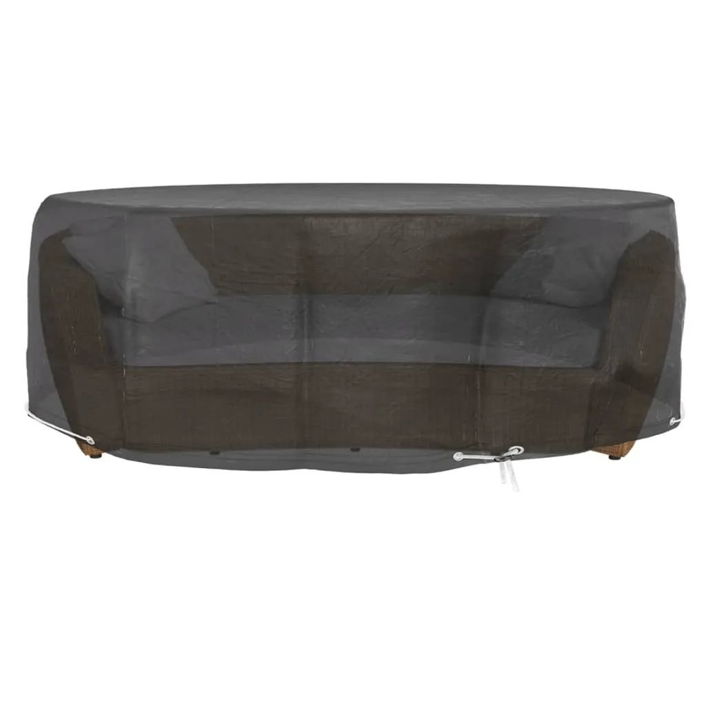 Coperchi per isola lounge 2 pezzi 10 occhielli Ø236x67 cm tondi