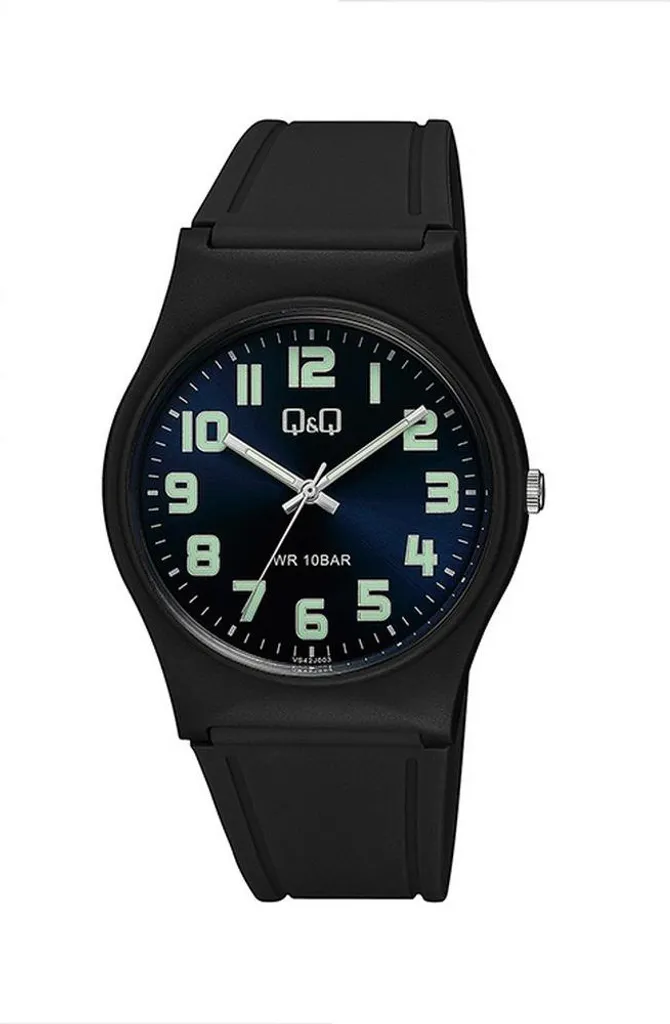 Q&Q VS42J003Y - Montre-bracelet analogique fiable et étanche pour tous