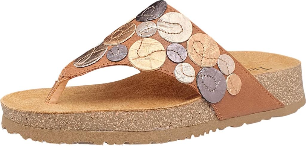 Think! Zehentrenner Damen 32303536393430 Braun 40 EU