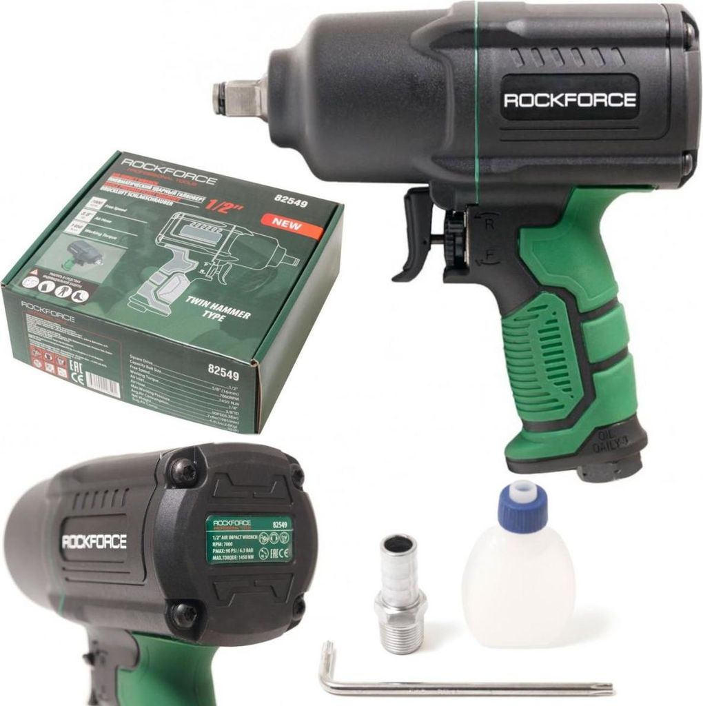 Druckluftschrauber 1450Nm 1/2"" Doppelhammer