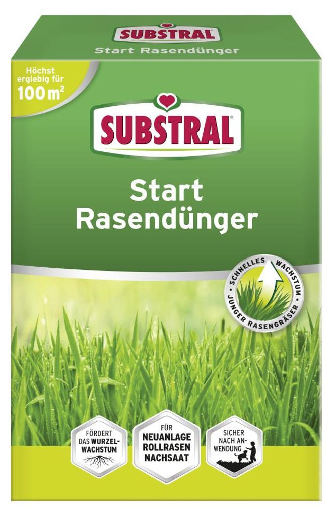 SUBSTRAL® 82320 SUBSTRAL® START Rasendünger 2,0 kg Productafbeelding 