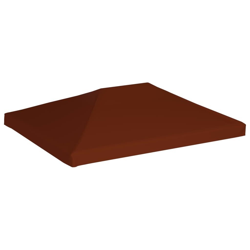 vidaXL Toit de pavillon 310 g / m² 3x4 m terre cuite Image du produit 