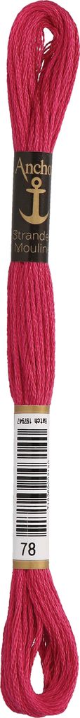 Anchor Sticktwist 4635000-00078 cyclam Stickgarn, 100 % Produktbild 