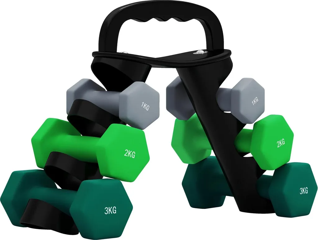 Set de musculation 12kg complet pour fitness à domicile et gym douce