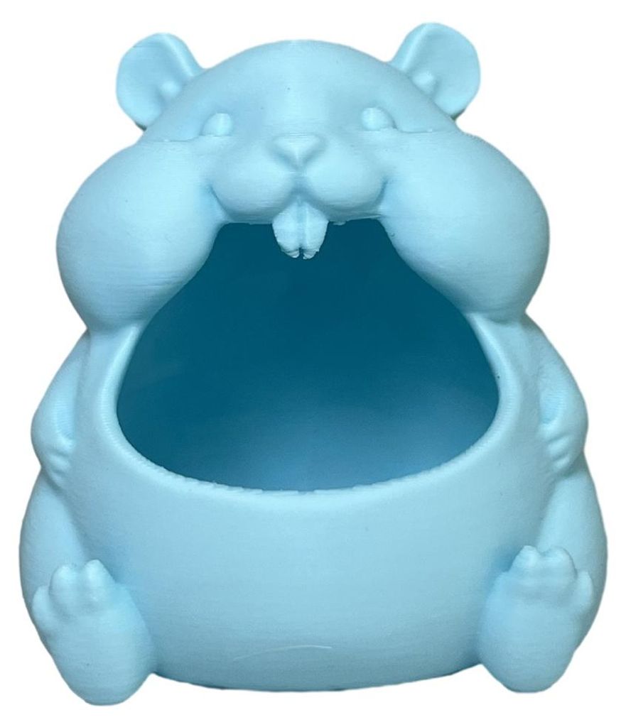 Niedliche Hamster-Schale in Form eines großen Hamsters – ideal zur Aufbewahrung von Süßigkeiten, Snacks und Schmuck.