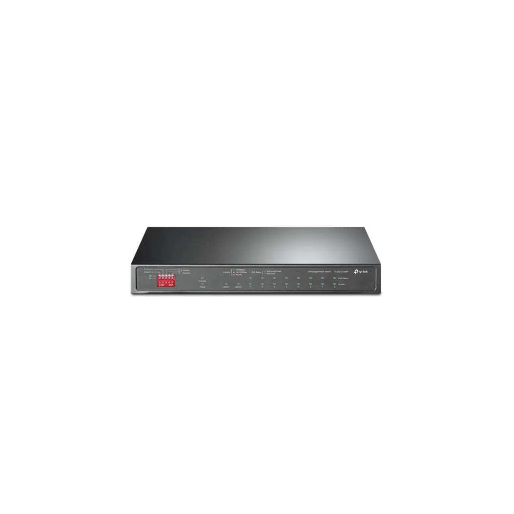 TP-LINK SG1210MP Switch di rete non gestito Gigabit Ethernet (10/100/1000) Power over Ethernet (PoE) nero (SG1210MP)