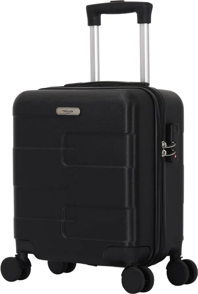 Valise cabine EasyJet noire Trolley Adc idéale pour vos week-ends en avion