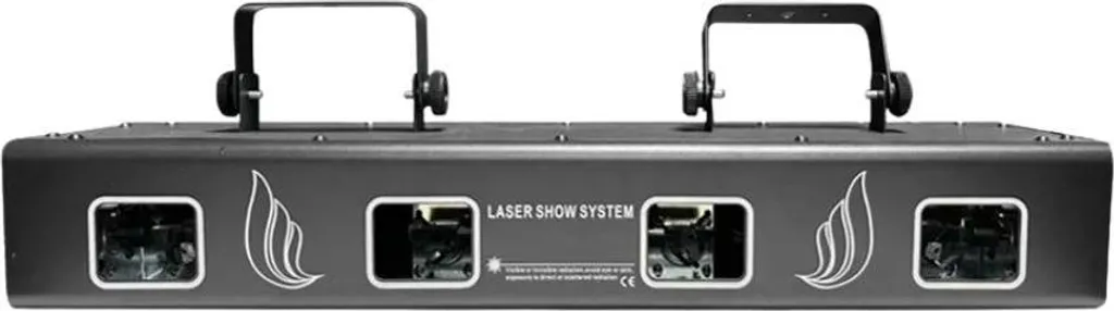 Laser de Scène RGBY 300 Effets : Solution Éclairage Soirée Plug & Play - 2