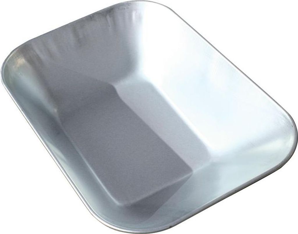 Benne WBBg85, zinc, 85 L, pour brouette, sans trous Image du produit 