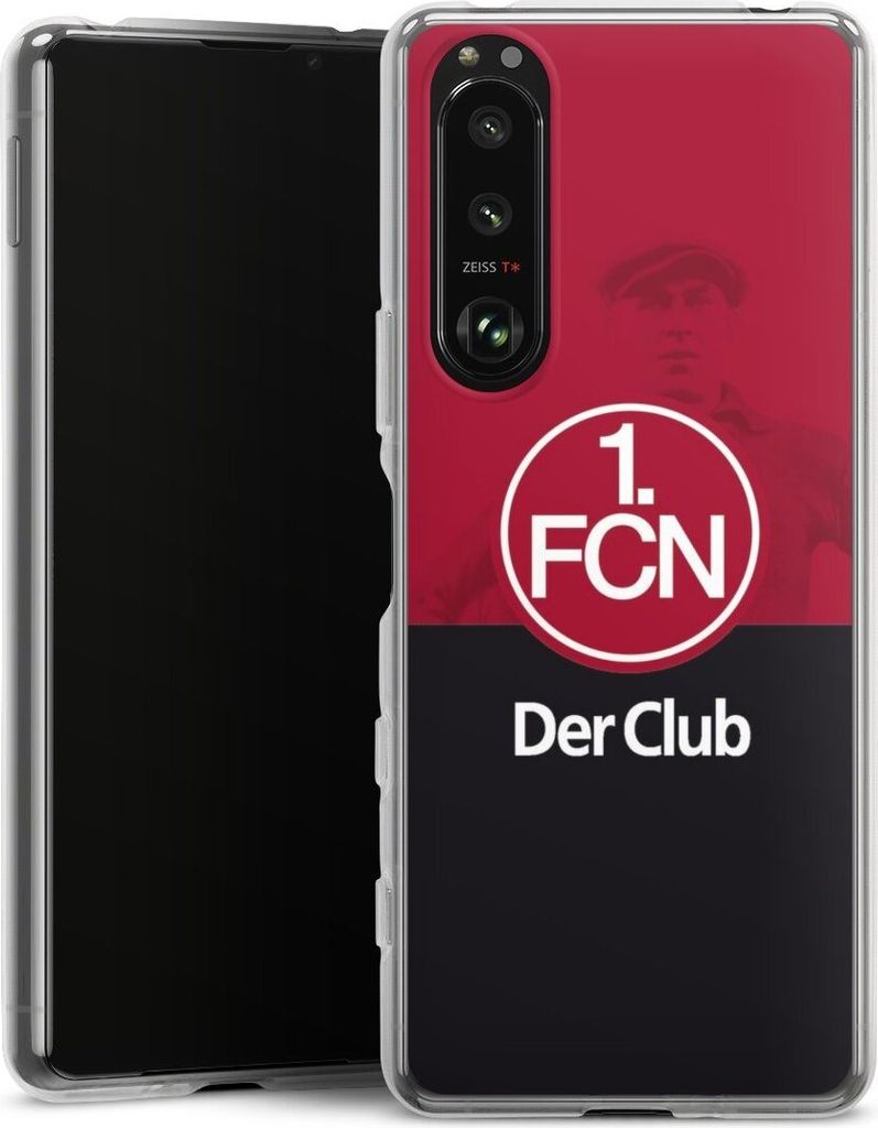 DeinDesign Handyhülle für Sony Xperia 5 III Silikon Hülle Case Smartphone Schutzhülle 1. FC Nürnberg Der Club Offizielles Lizenzprodukt