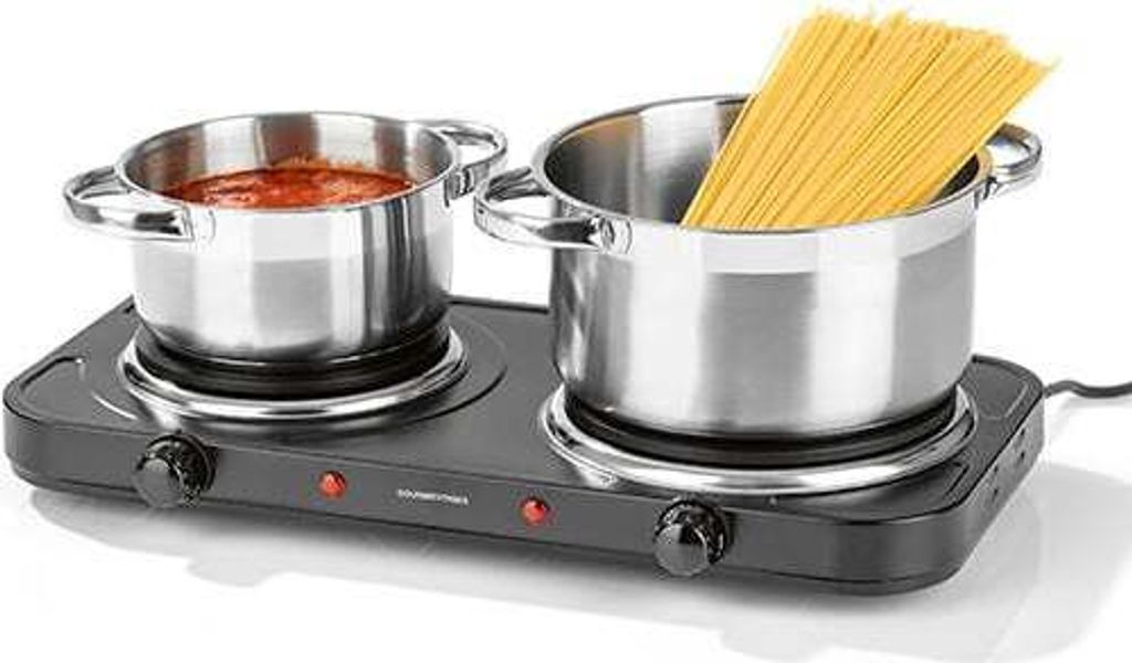 GOURMETmaxx Doppelkochplatte Produktbild 2