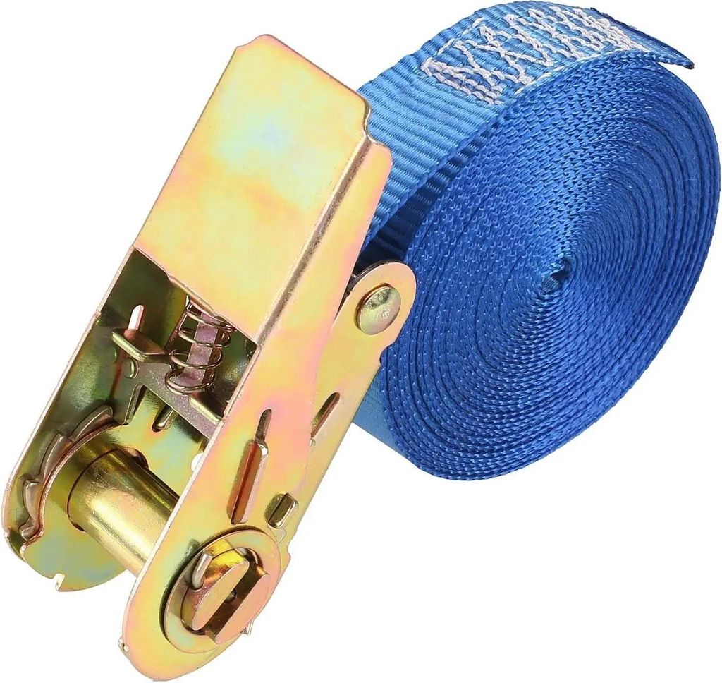 Spanngurte Zurrgurte - 10er Set - 6 m Länge - Verstellbar - Schnellverschluss-Schnalle - Robust für Ladung