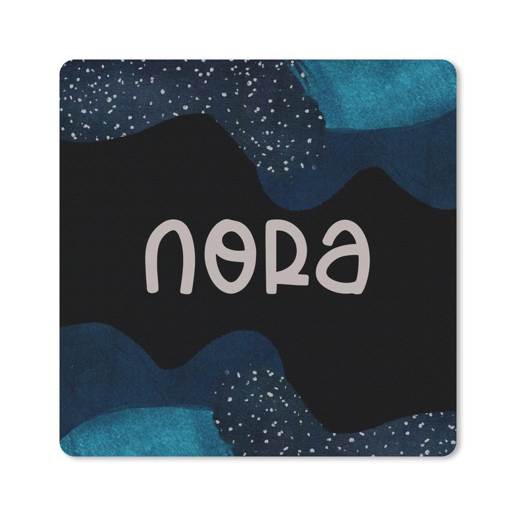 MuchoWow Mauspad Mousepad Nora - Pastell - Mädchen 30x30 cm - Mousepads - Maus Mat - Pad - Mausunterlage - Gaming