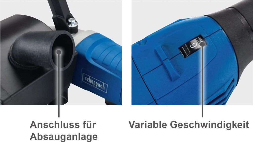 Kefová sanitačná brúska Scheppach MRS 1300, 120 mm, 1300W Obrázok produktu 25