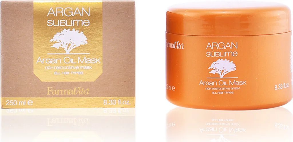 Maschera Argan Sublime Farmavita 1000ml | Bellezza Naturale Capelli