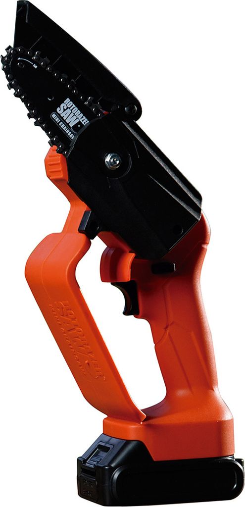 Rotorazer Mini Chainsaw - Akku-Kettensäge, tragbare & leichte Kettensäge mit Akku, 21 Volt