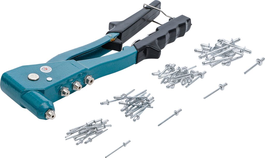 BGS Set di pinze per rivettare fai da te 2,4 / 3,2 / 4,0 / Immagine del prodotto 