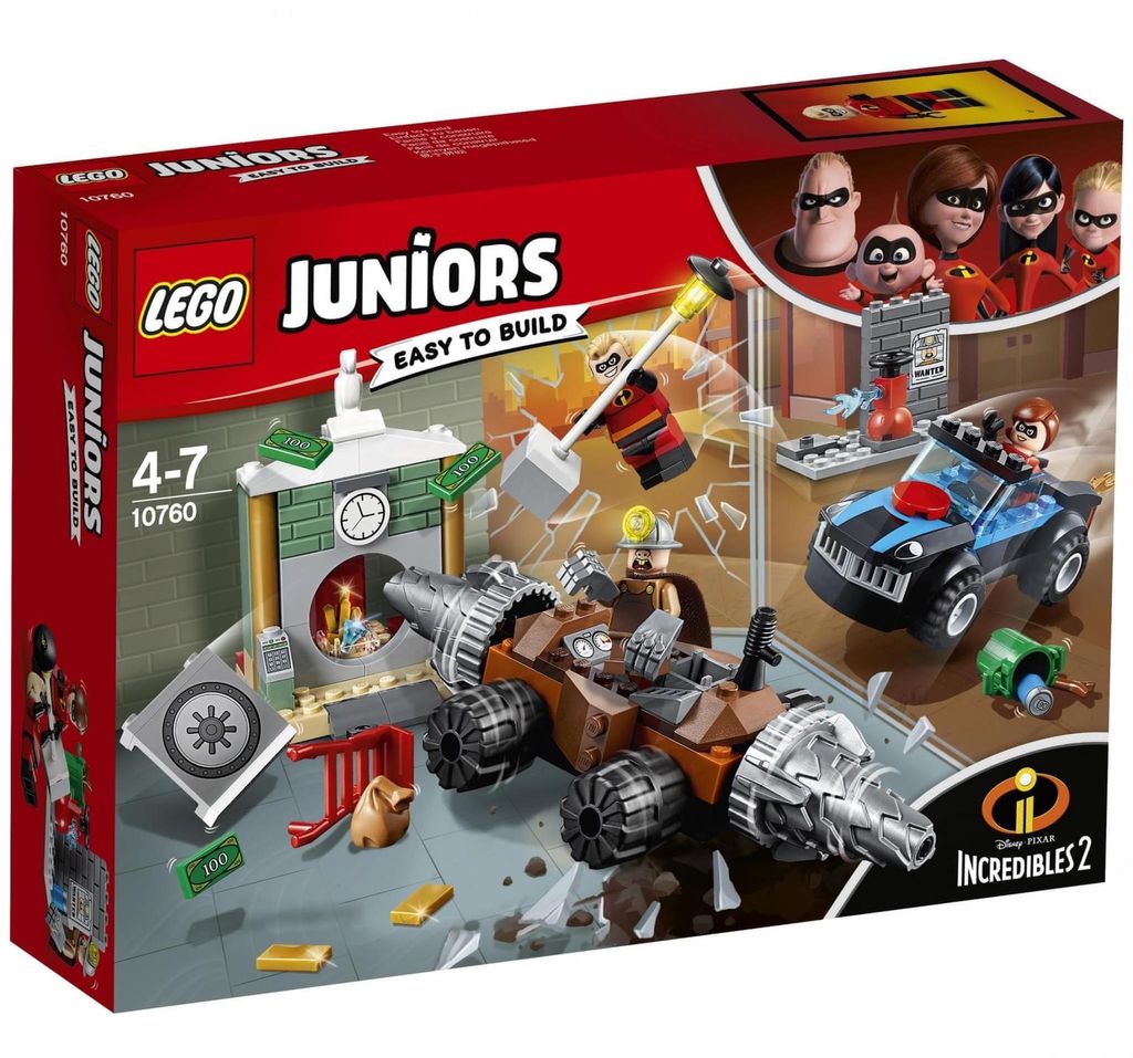 LEGO Juniors Underminer Bank Heist, Zestaw do budowania, 4 Zdjęcie produktu 