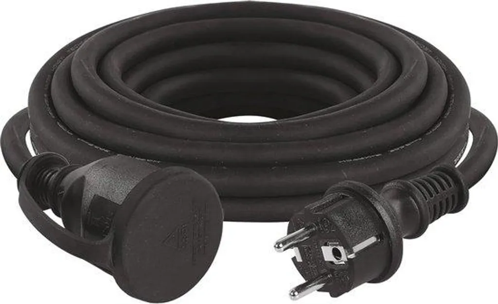 Rallonge 5m IP44 étanche H07RN-F 3G1,5 caoutchouc haute performance