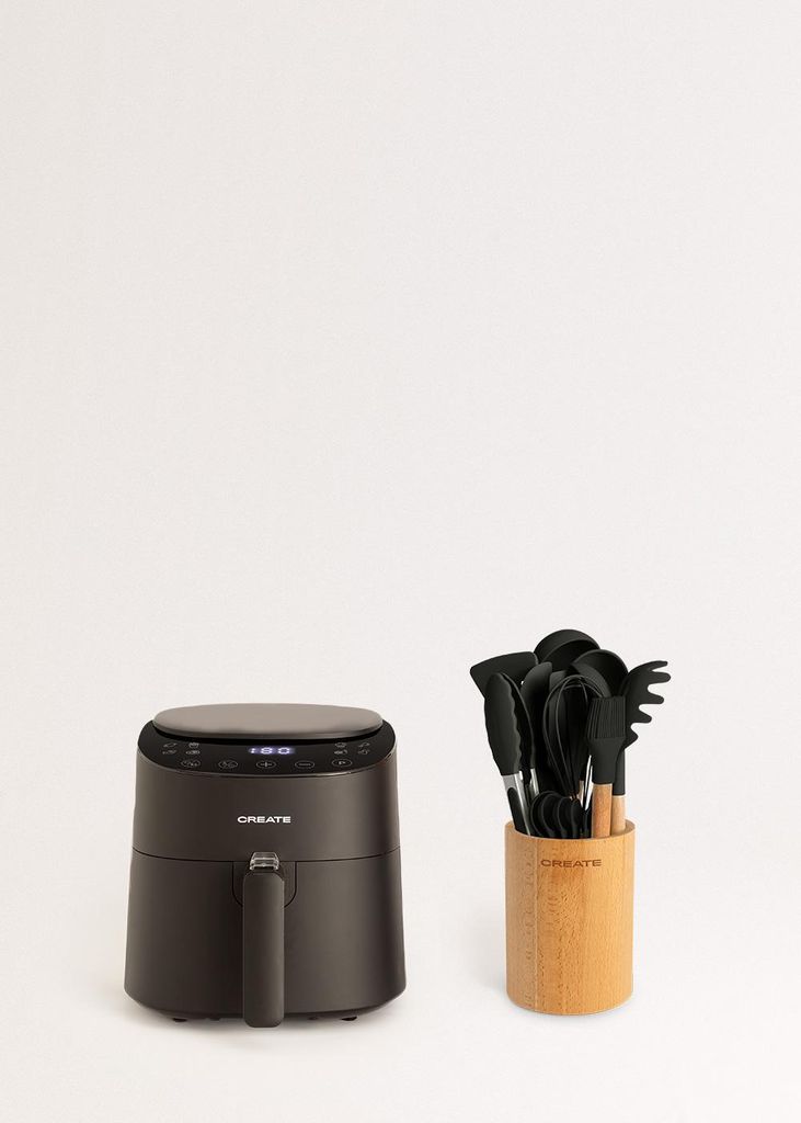 PACK AIR FRYER PRO COMPACT 3.5 L + Küchenutensilien-Set