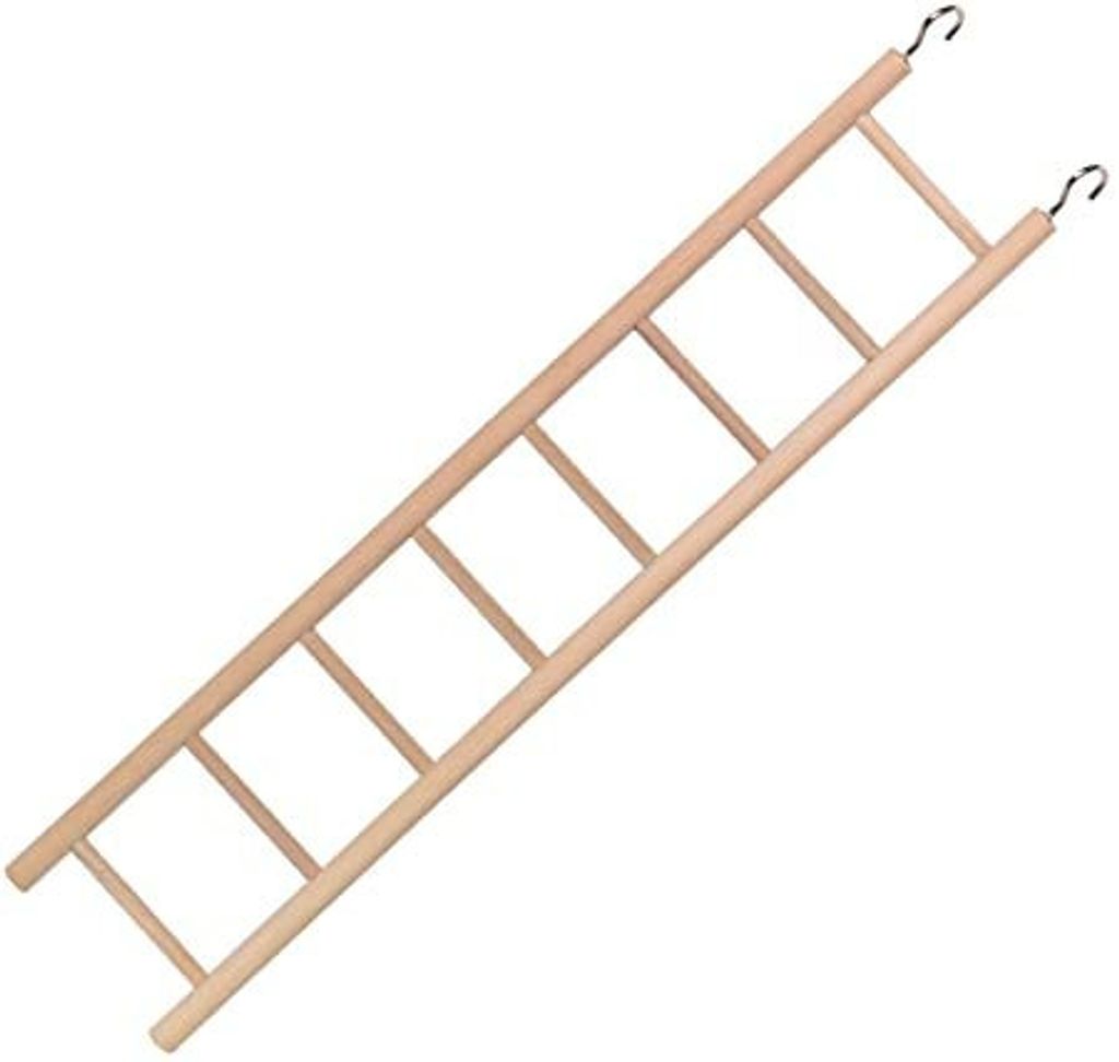 Drevenný rebrík 8 stupňov, 34x7cm Obrázok produktu 